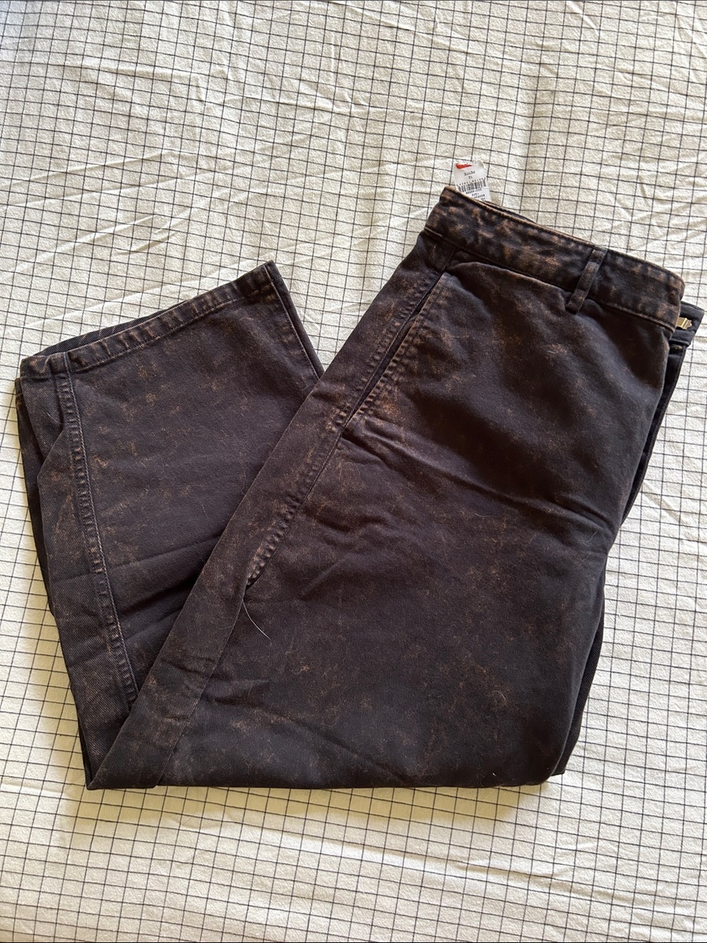 Gap Mid Rise Twill Barrel Pants